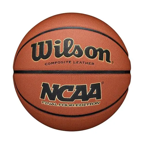 Wilson NCAA Final Four basketball on indoor court