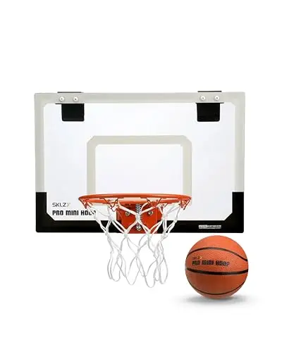 SKLZ Pro Mini basketball hoop with shatterproof backboard