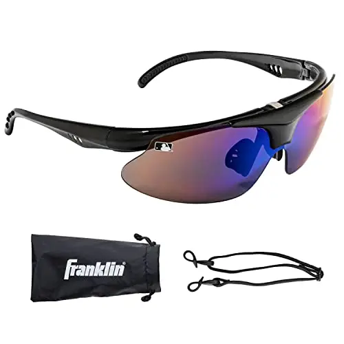 Franklin Sports baseball sunglasses with flip-up lenses