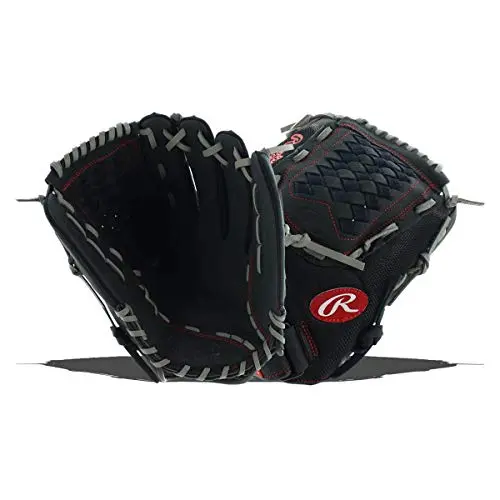 Rawlings Renegade baseball glove with basket web and leather-mesh hybrid design