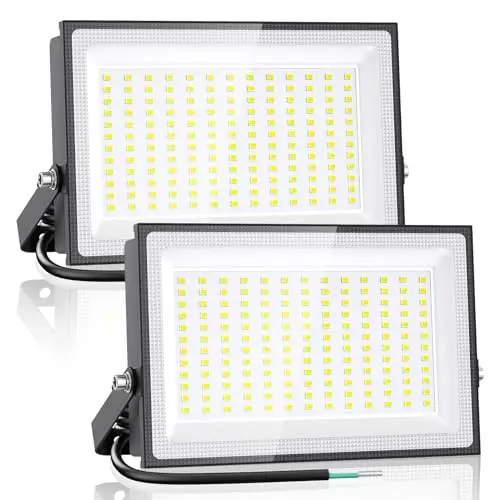 Onforu 150W LED flood light outdoor for basketball court illumination