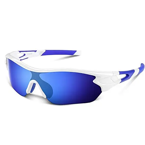 BEACOOL polarized sports sunglasses for baseball and cycling