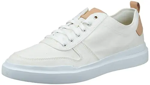 Cole Haan Grandpro Rally canvas sneaker in ivory color