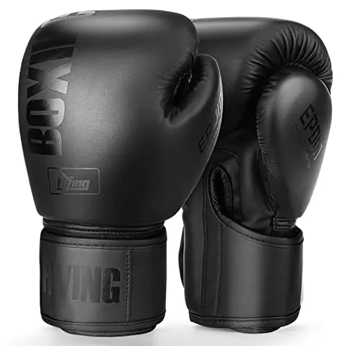 FIVING boxing gloves with widened wristband design