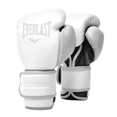 Everlast Powerlock 2 boxing gloves with raised cuff panel