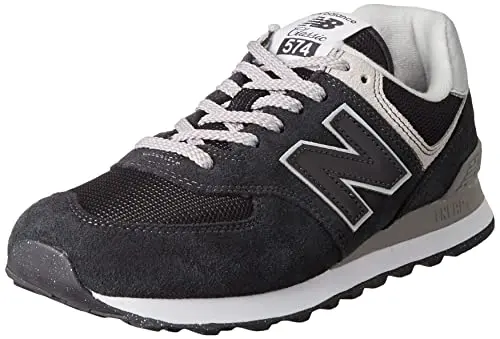 New Balance 574 Core sneaker in Black/White color