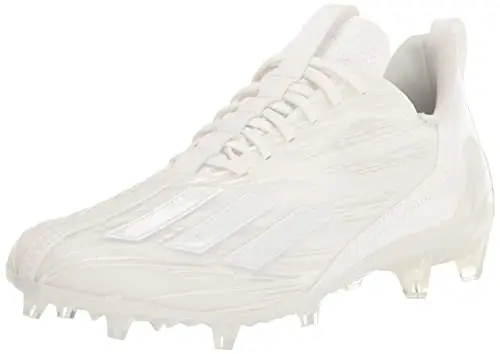 adidas Adizero football cleats in white