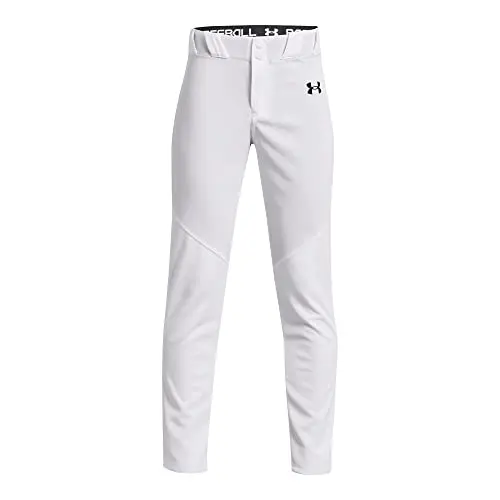 Under Armour Boys Utility Baseball Pants with relaxed fit and moisture-wicking technology