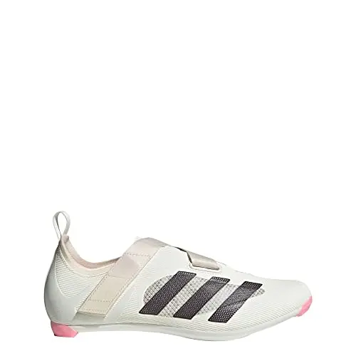 adidas indoor cycling shoe with hook-and-loop strap and ventilation zones