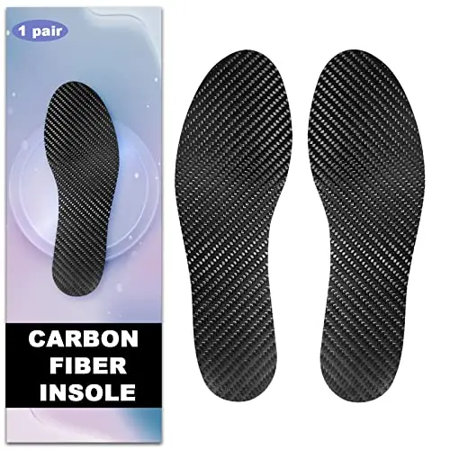 TANG SMALL FISH black carbon fiber orthotic insoles for turf toe
