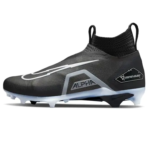 Nike Alpha Menace Elite 3 football cleats with Ghost Lacing for wide feet