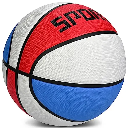 KUYOTQ red, white, and blue toddler basketball