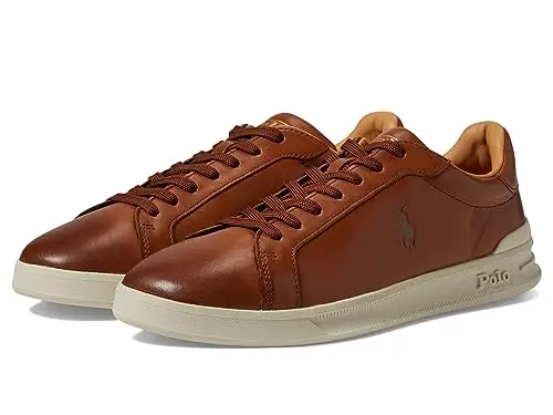 Polo Ralph Lauren Heritage Court II sneakers in brown