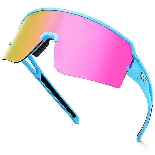 FMY polarized sports sunglasses with TR90 frame