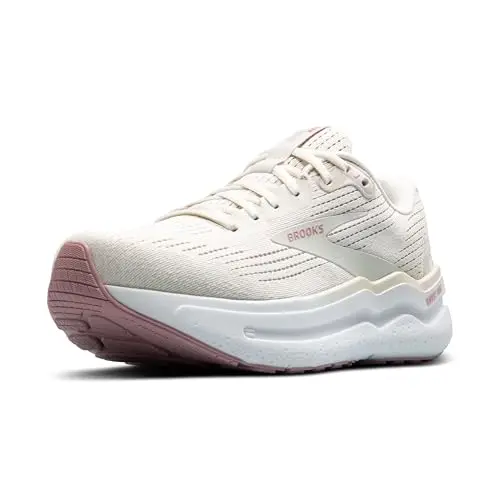 Brooks Ghost Max 2 women's running and walking shoe in coconut milk color