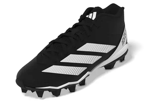 Adidas Adizero Impact.2 Molded football cleats in black and white