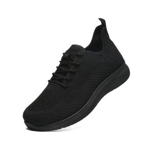 JIOJIT women's sneakers with memory foam and breathable mesh upper