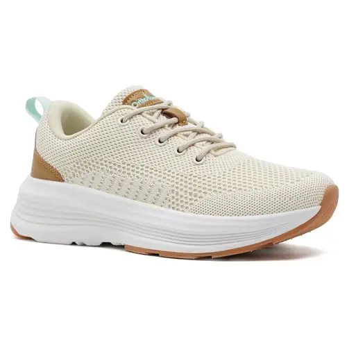 OrthoComfoot women's orthopedic walking shoes with thick sole