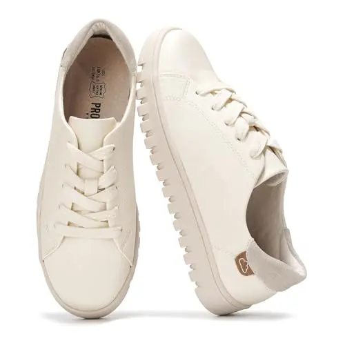 Project Cloud women's tennis shoes in white paisley pattern