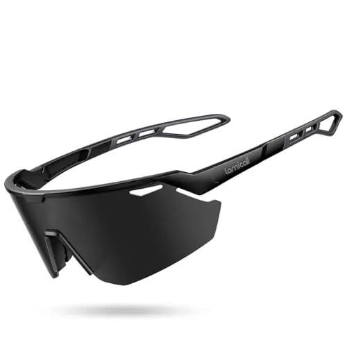 Lamicall ultralight sports sunglasses with adjustable nose pad